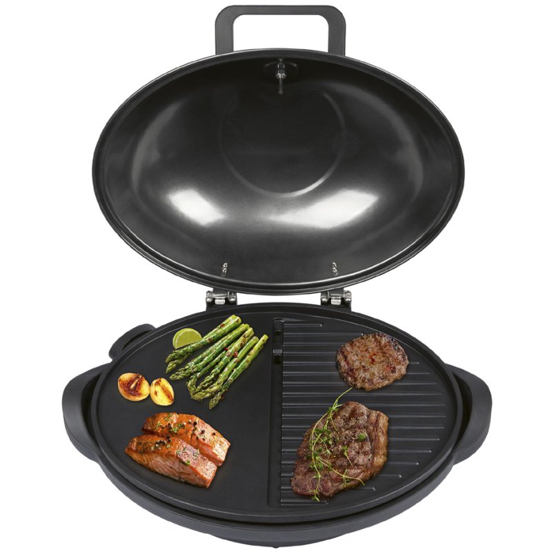 PROFI COOK barbecue électrique PC-BQS 1303, noir, 2400 watts, 47×34,5 cm